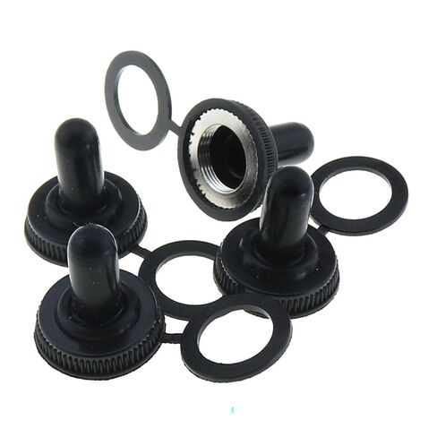 MEETOOT 10PCS 12mm Toggle Switch Boot Dustproof Waterproof Protective Cover Switch Cover for Boat Marine Equipment Off Road Vehicle in Saudi Arabia