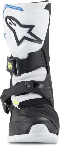 Alpinestars 2014024-2179-3: Tech 3S Youth Boots WHT/BLK/المينا الأزرق SZ 3 in Kuwait