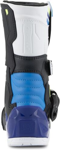 Alpinestars 2014024-2179-3: Tech 3S Youth Boots WHT/BLK/المينا الأزرق SZ 3 in Kuwait