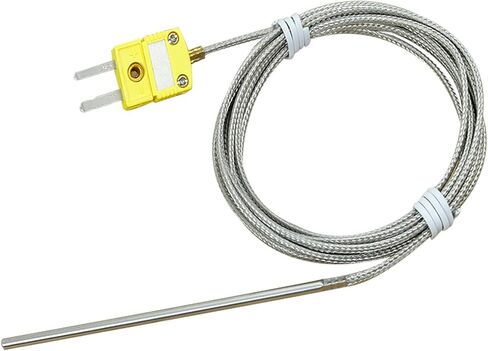 TCE-K02H3-100 K Probe thermocouple probe للفرن K نوع حرارة درجة حرارة درجة حرارة درجة حرارة عالية-77 درجة فهرنهايت إلى 1112 درجة فهرنهايت in Saudi Arabia