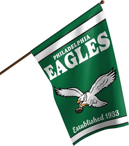 FOCO Philadelphia Eagles NFL Vertical Retro Flag in Saudi Arabia