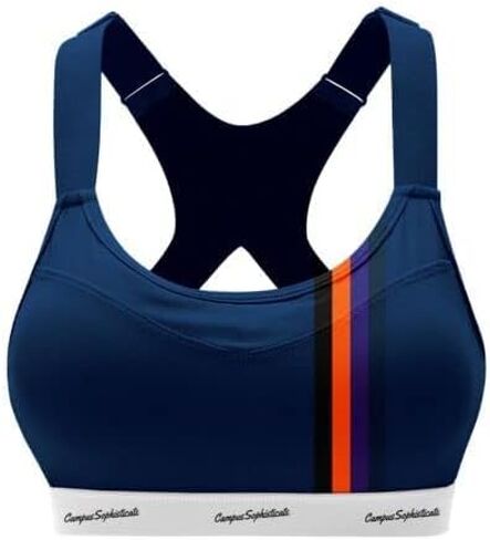 Women's Racerback Sports Bra - Backless Workout Top - Padded, Supportive, Fitness Exercise, Yoga & Gym in Saudi Arabia