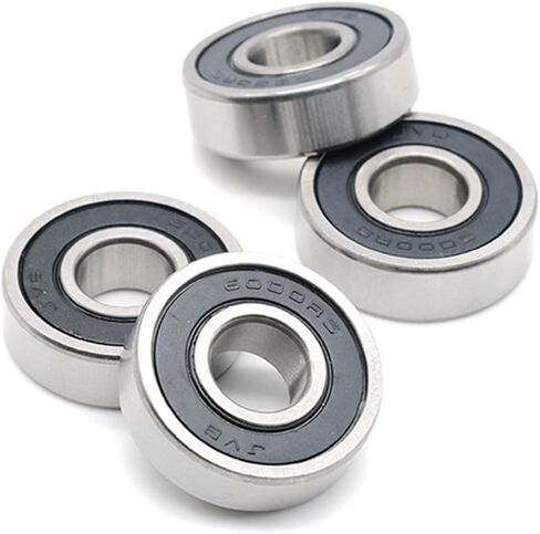 6000RS 10 * 26 * 8MM 6000 RS 6000 Chrome Steel 6000rs Ball Bearings 4pcs in Saudi Arabia