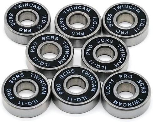 608RS ILQ-11 SEAL Black 608 2RS Ball Miniature Roller Ball Bearings 8pcs in Saudi Arabia