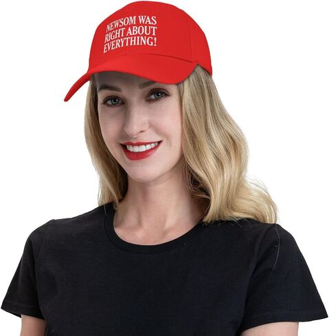 Newsom was Right About Everything Hat Newsom 2026 2028 Hat Trucker Cap for Men Women Black in Saudi Arabia