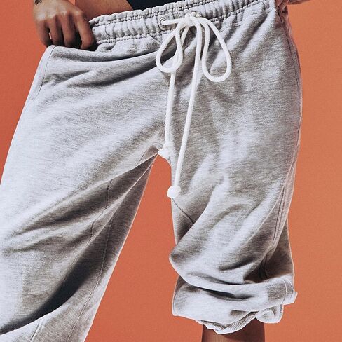 Songling Womens Sweatpants Capri Pants Cropped Joggers Casual Drawstring Waist Running Workout Lounge Pants with Pockets in Kuwait