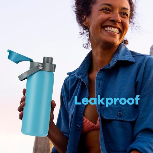 2 IN 1 Lid for Owala Freesip Water Bottle, Replacement Lid for Owala 16oz 24oz 25oz 32oz 40oz, One Button Water Bottle Top Lid, BPA-Free Owala Accessories, Leak-Proof and Dishwasher Safe in Saudi Arabia