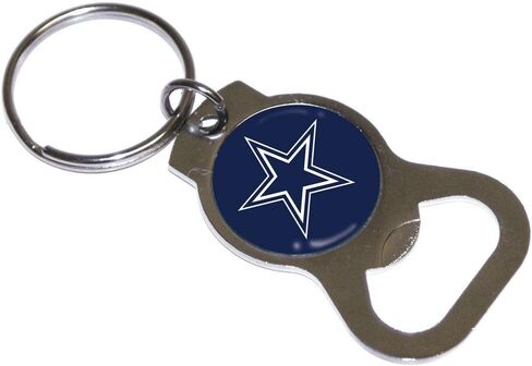 Team Sports America C307801B Dallas Cowboys Bottle Opener, Silver in Saudi Arabia