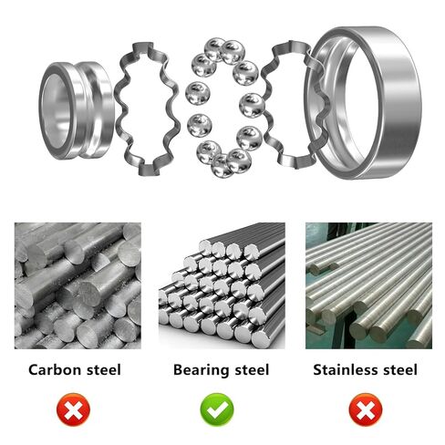 4 PCS 6204 2RS Bearings ، مصنوعة من الحامل الصلب 20 مم × 47 مم × 14 مم ، محامل محمية مزدوجة in Kuwait