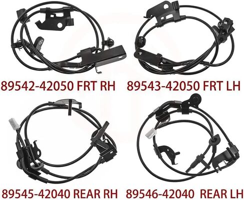 Front Rear Left Right ABS Wheel Speed Sensor 89542-42050 8954542040 89546-42040(Rear Lh Rh) in Saudi Arabia