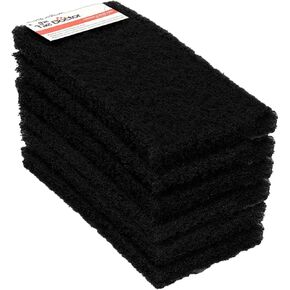 The Tile Doctor Multipurpose Scrub Pad - Ideal for Bathroom, Kitchen & Floor Cleaning - Non-Scratch Dish Sponge & Shower Scrubber - Non Abrasive - (White - Light Duty, 6 Pack) in Saudi Arabia