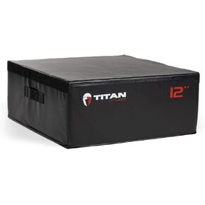 Titan Fitness 12 "مربع Plyometric Foam Plantable in Kuwait
