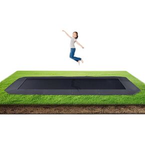 Avyna Premium Rectangle In-Ground Trampoline, 10x14 FT, 10x17 FT, 12x18 FT – Outdoor Trampoline for Kids and Adults with Advanced Safety Features in Saudi Arabia