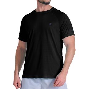 Men's Short Sleeve Workout Shirts Quick Dry Lightweight T-Shirts Gym Running Athletic Tshirt for Summer in Saudi Arabia