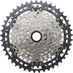 Shimano Deore XT CS-M8200-12 Cassette - 12-Speed, 9-45t, Hyperglide+, Micro Spline, Gray/Silver in Kuwait