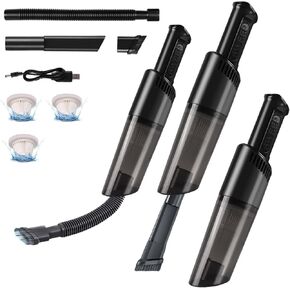 Handheld Vacuum Cleaner Cordless, Lightweight 1.5 lb, 3600Pa Suction, 50W Motor, Type-C Rechargeable, Bagless HEPA Filter, 20 Min Runtime for Car, Sofa, Home, Pet Hair（Black） in Saudi Arabia