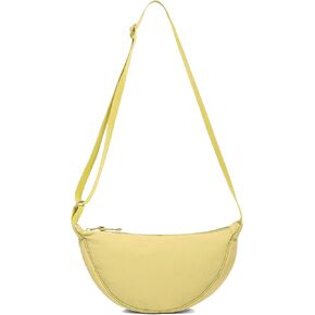 YIKOEE Crescent Bag for Women Men Small Sling Crossbody Bag with Half Moon Shape in Saudi Arabia