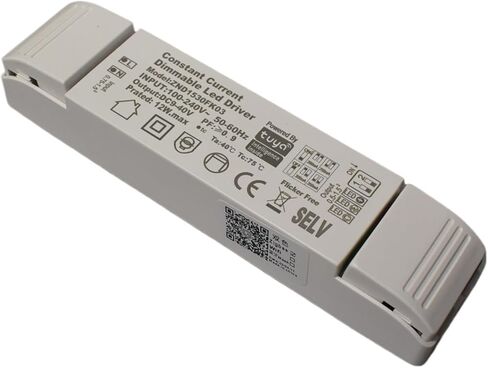3.0 Slow Start 12W Slim Driver 200ma 300ma 350ma Tuya Control for CCT Light WW+CW Dimmable for Modules Room 9-40V Voltage (12W 150 to 300ma) in Kuwait