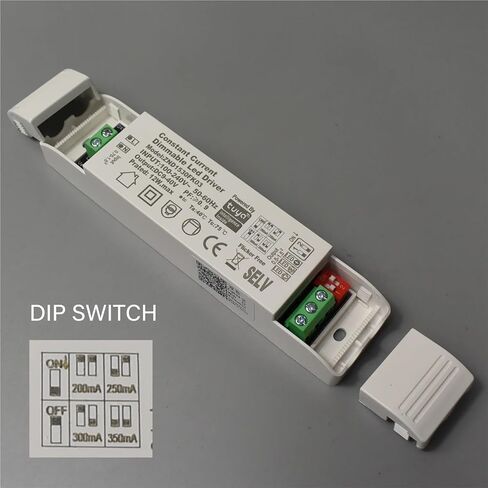3.0 Slow Start 12W Slim Driver 200ma 300ma 350ma Tuya Control for CCT Light WW+CW Dimmable for Modules Room 9-40V Voltage (12W 150 to 300ma) in Kuwait