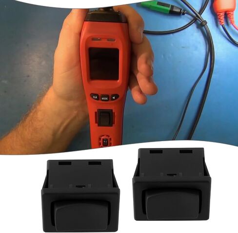 2PCS مفاتيح الروك استبدال 6A 250VAC / 10A 125VAC التبديل جزء PPTK0021 متوافق مع مسبار الطاقة PP3 PP3S PP3Z PP4 in Saudi Arabia