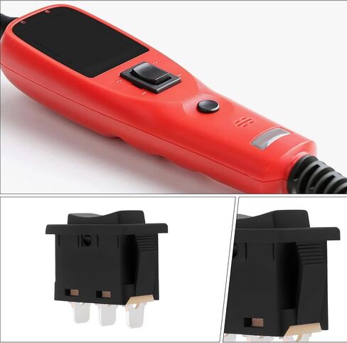 2PCS مفاتيح الروك استبدال 6A 250VAC / 10A 125VAC التبديل جزء PPTK0021 متوافق مع مسبار الطاقة PP3 PP3S PP3Z PP4 in Saudi Arabia