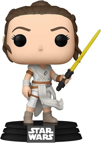 Funko POP Star Wars: Rise of Skywalker - Ben Solo with Blue Saber Vinyl Bobblehead, Multicolor, Standard (51480) in Saudi Arabia