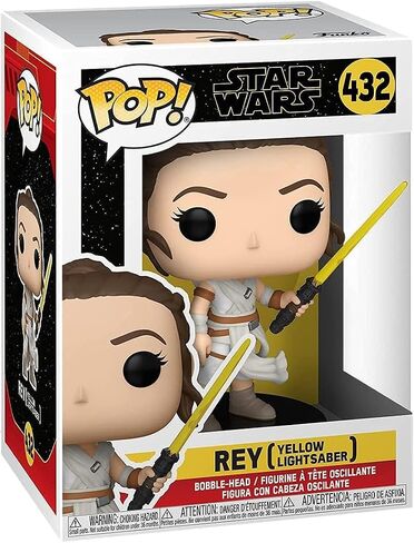 Funko POP Star Wars: Rise of Skywalker - Ben Solo with Blue Saber Vinyl Bobblehead, Multicolor, Standard (51480) in Saudi Arabia