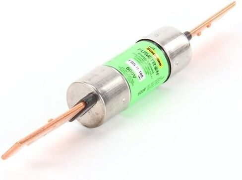 Bussmann FRS-R-100 100 Amp Fusetron Dual Element Time-Delay Current Limiting Class RK5 Fuse, 600V UL Listed by Bussmann in Saudi Arabia