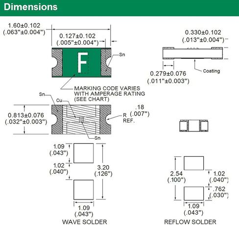 fuses 10pcs 0603 1.5A SMD Fuse 32V Very Fast Acting Surface Mount 046701.5 Marking Code K fuses in Saudi Arabia