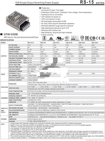 Switching Power Supply LRS-600-5 LRS-600-12 LRS-600-24 LRS-600-36 LRS-600-48 LRS-350N2-48 (LRS-600-24) in Kuwait