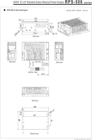 RPS-500 RPS-500-12-C RPS-500-15-C RPS-500-18-C RPS-500-24-C RP-500-27-C RPS-500-36-C RPS-500-48-C (RPS-500-36-C) in Kuwait