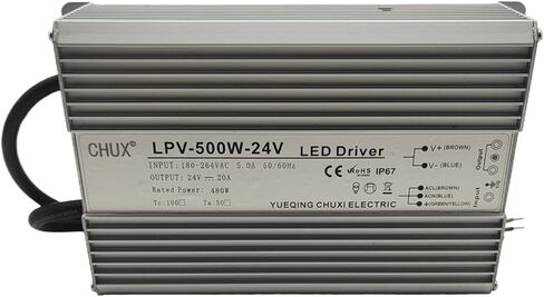 500W Waterproof Power Supply 24V 36V 48VDC Outdoor Waterproof Switching Power Supply Smps LPV-500W(48v-500w) in Kuwait