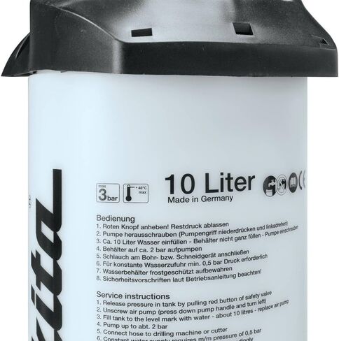 Makita 988-394-610 2.6 Gallon Pressurized Water Tank in Saudi Arabia