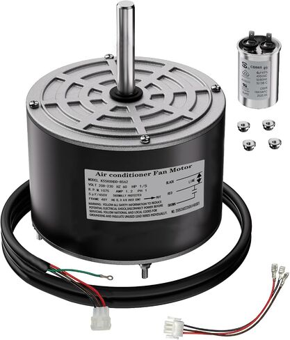 K55HXHDD-8562 محرك المروحة 1/5 HP 208/230 Volt استبدال K55HXPSS-7298 K55HXRKR-5599 in Saudi Arabia