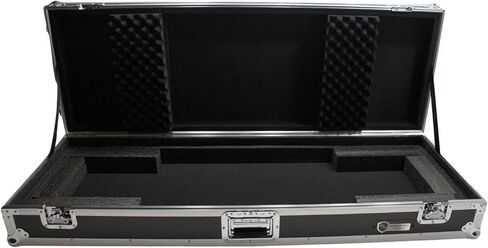 حالات التناغم HCKB76W Flight Rolling ATA Custom Case Case متوافق مع 76 لوحة المفاتيح in Saudi Arabia