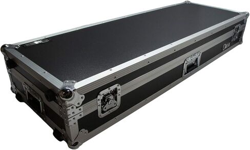 حالات التناغم HCKB76W Flight Rolling ATA Custom Case Case متوافق مع 76 لوحة المفاتيح in Saudi Arabia