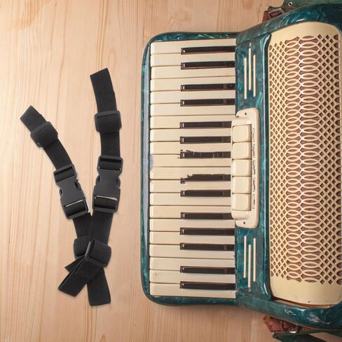 2Pcs Accordion Straps Adjustable Accordion Shoulder Belt Sternum Straps for Backpacks Fastener Chest Belt for Bass Players Instrument Accessory in Saudi Arabia