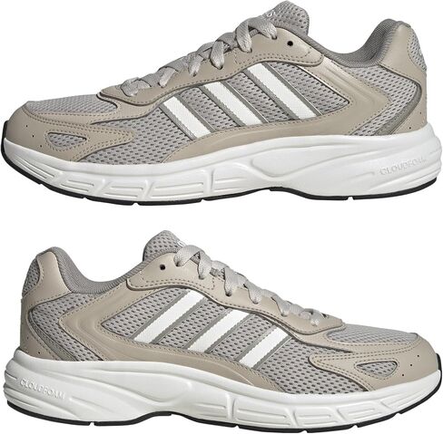 adidas Men's Eclyptix 2000 Sneaker, Wonder Alumina/White/Wonder Beige, 11.5 in Saudi Arabia
