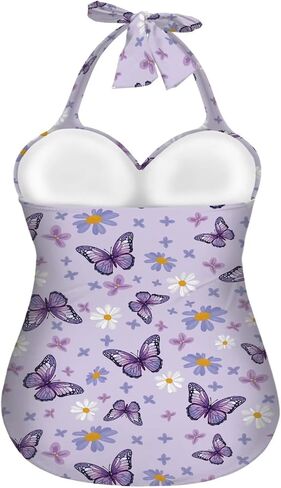 One Piece Swimsuit Women's Cosy Swimwear with Halter Strap Bathing Suit Monokini for Ladies Swimming Surfing in Saudi Arabia