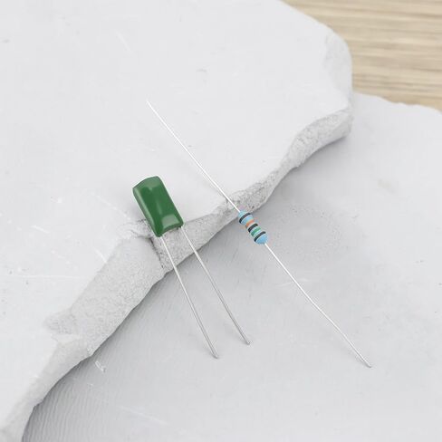 eMagTech 10 Sets Treble Bleed Volume Mod Kit with 0.001uF Capacitors and 150K Resistors for Single Coil or Humbucker Guitar Pickups in Kuwait