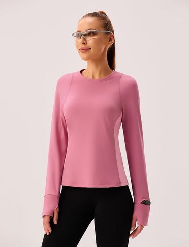 BMJL Women's Long Sleeve Tops Gym Gym Athletic Treamtic قمصان تدريبات اليوغا تتجاهل ملابس 2025 in Saudi Arabia