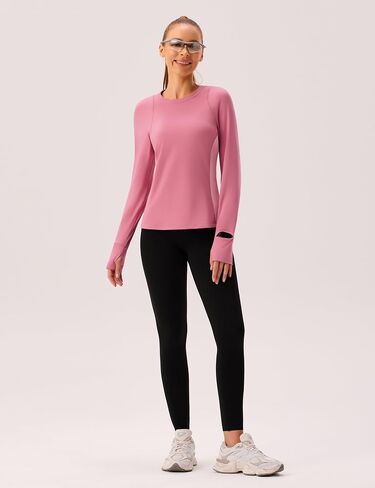 BMJL Women's Long Sleeve Tops Gym Gym Athletic Treamtic قمصان تدريبات اليوغا تتجاهل ملابس 2025 in Saudi Arabia