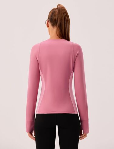 BMJL Women's Long Sleeve Tops Gym Gym Athletic Treamtic قمصان تدريبات اليوغا تتجاهل ملابس 2025 in Saudi Arabia
