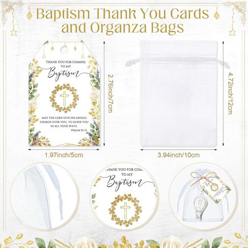 Vesici 50 Sets Baptism Party Favors for Guests Bottle Opener Keychains with Nail Clippers Gift Cards for Christening Souvenirs in Saudi Arabia