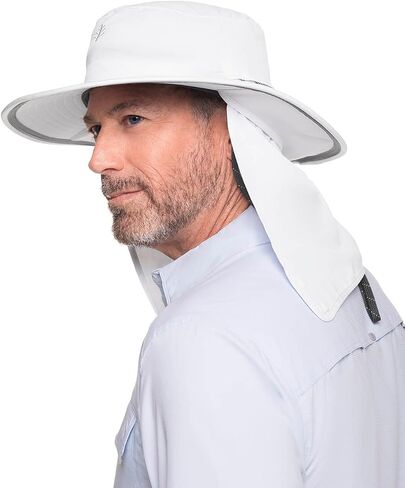 Floating Boating Hat with Neck Drape - UPF 50+ Sun Protection - Convertible in Saudi Arabia