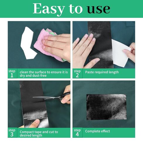 شريط الإصلاح المظلة شريط الإصلاح في الهواء الطلق الثقيلة للقطن ، أغطية القوارب ، خيمة ، شريط الشراع ، مجموعة تصحيح الإصلاح المسيل للدموع in Kuwait