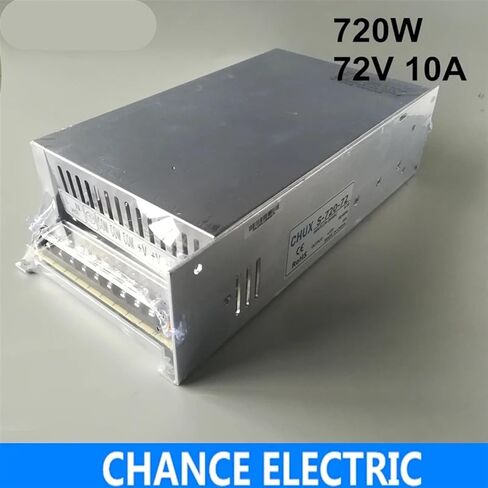 72V Switching Power Supply 720W 10A 110V 220VAC to 72V DC Single LED STRIP in Kuwait