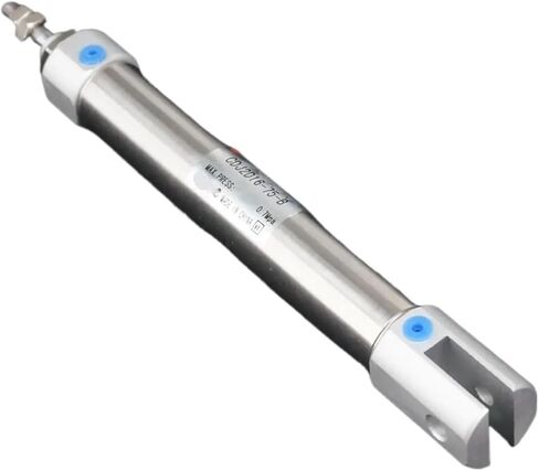 CDJ2D16-75 Mini Pneumatic Cylinder Double Acting Clevis Style Bore 16mm Stroke 75mm in Saudi Arabia