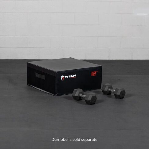 Titan Fitness 12 "مربع Plyometric Foam Plantable in Kuwait