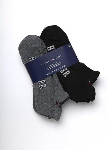 Tommy Hilfiger Mens No Show Socks - 6 Pack Performance Cushion Arch Support Low Cut Tab Ankle Socks for Men (Shoe Size 7-12) in Saudi Arabia